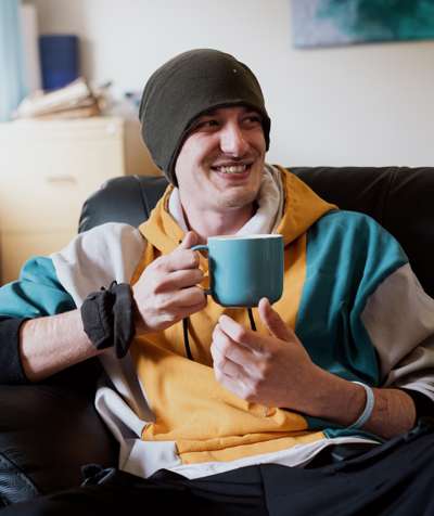 Resident in a Rethink Mental Illness supported accommodation service